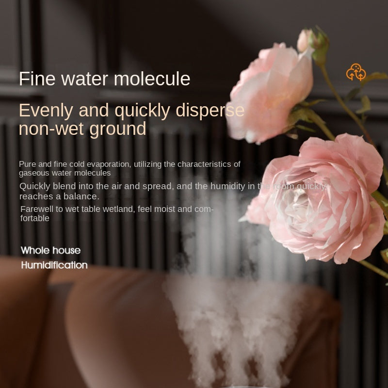 Silent 3L Large Capacity Home Humidifier USB Bedroom Night Lamp