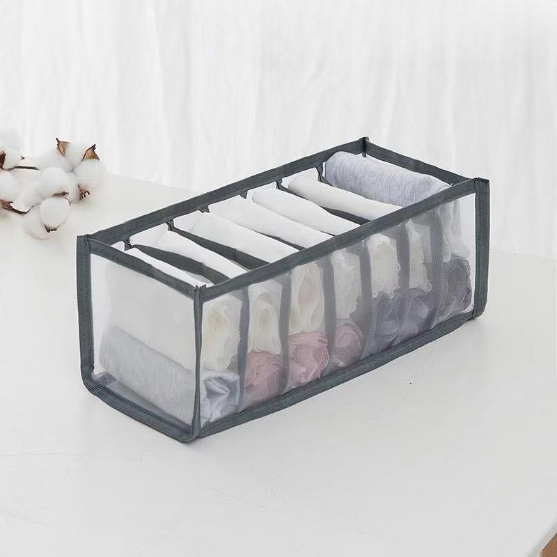 Women's Underwear Organizer Drawer Divider Storage Box Multi-Compartment
