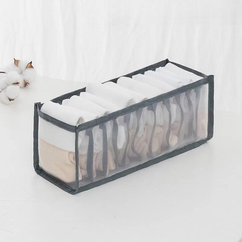 Women's Underwear Organizer Drawer Divider Storage Box Multi-Compartment