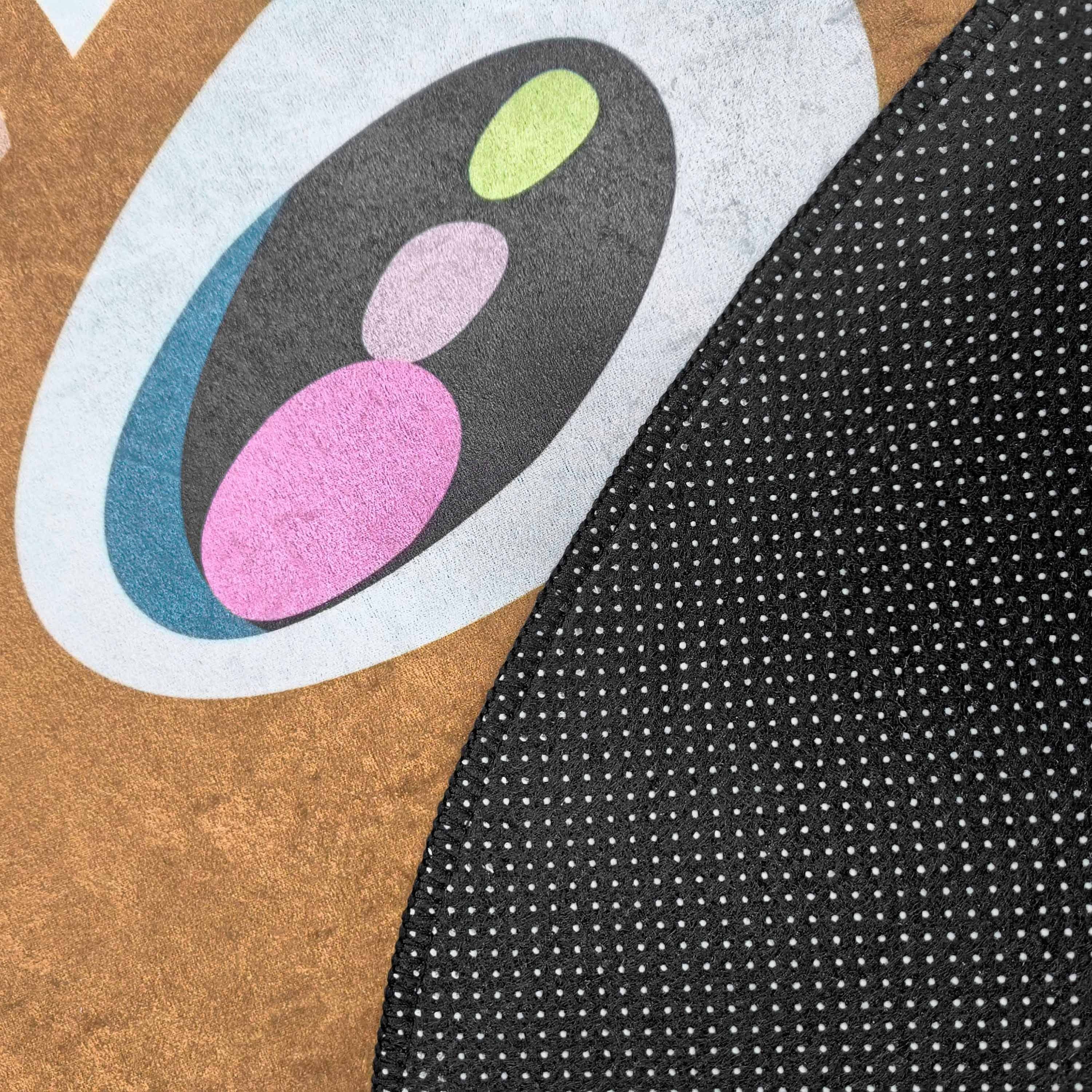 Alfombra de oso de peluche gruesa duradera y fácil de cuidar para sala de estar y dormitorio