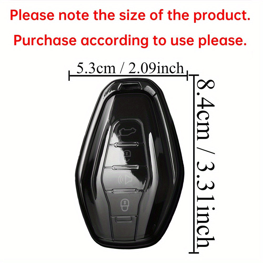 Universal TPU Car Remote Key Cover for Auto Keyless Entry Protection
