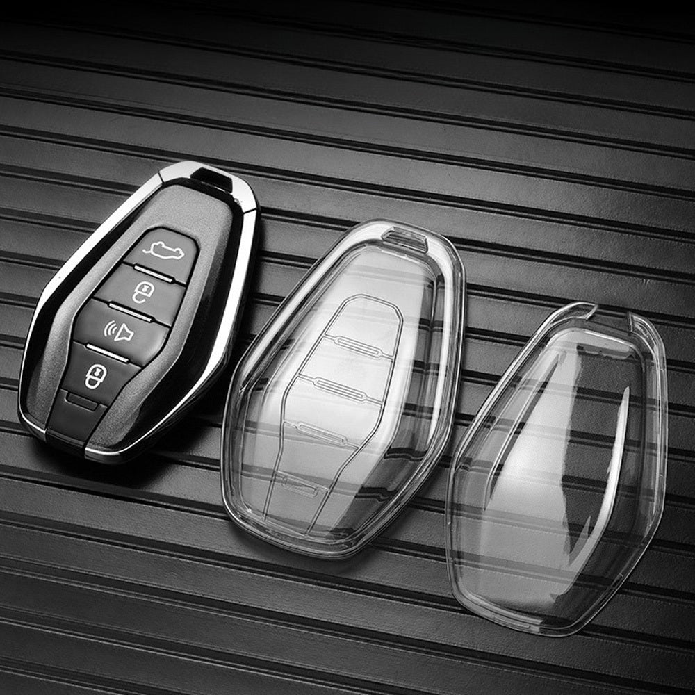 Universal TPU Car Remote Key Cover for Auto Keyless Entry Protection