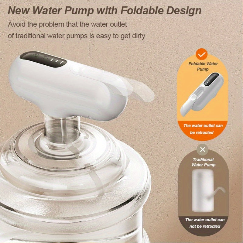 Rechargeable USB Water Pump for Household Bucket Water Dispensing