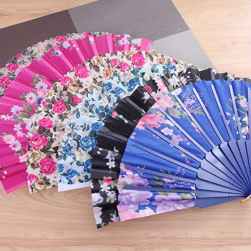 PVC dan tayyorlangan antik uslubdagi buriladigan fan, erkaklar modasi va yozgi sovutish uchun mukammal.