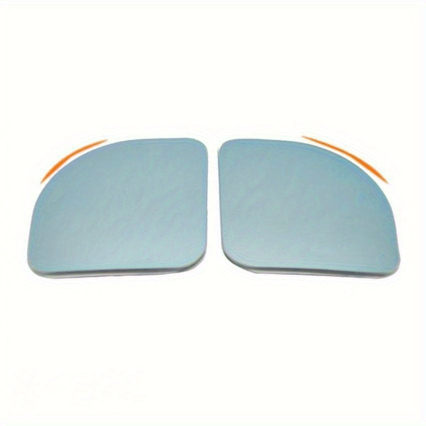 2Pcs Frameless Car Blind Spot Mirrors Wide Angle Adjustable Small Rearview Mirrors