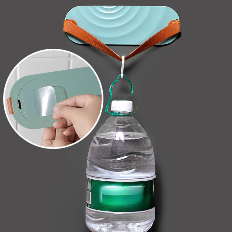 Wall-Mounted Slipper Storage Organizer Bathroom Shoe Rack Space-Saving Plastic