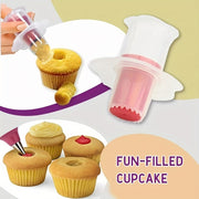 Cupcake Corer Food-Safe Plastic Baking Tool for Filling and Decorating