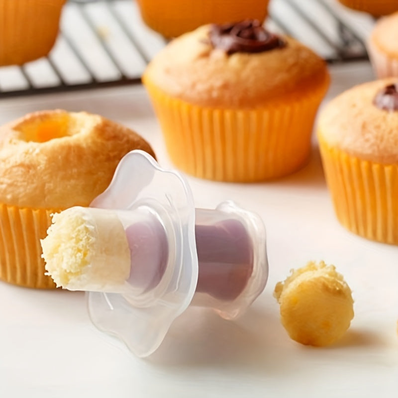 Cupcake Corer Food-Safe Plastic Baking Tool for Filling and Decorating