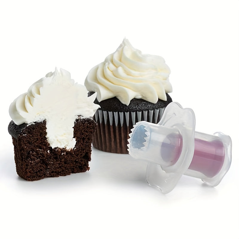 Cupcake Corer Food-Safe Plastic Baking Tool for Filling and Decorating