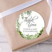 Wedding Stickers Personalized Welcome Thank You Labels for Favors and Bags