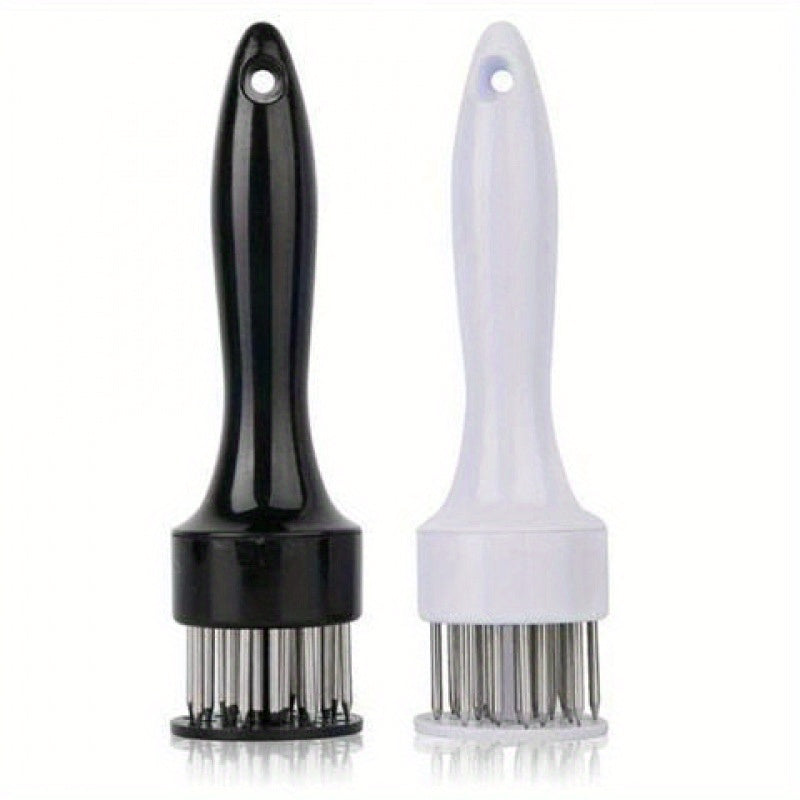 Stainless Steel Meat Tenderizer Tool for Camping and Home Kitchens