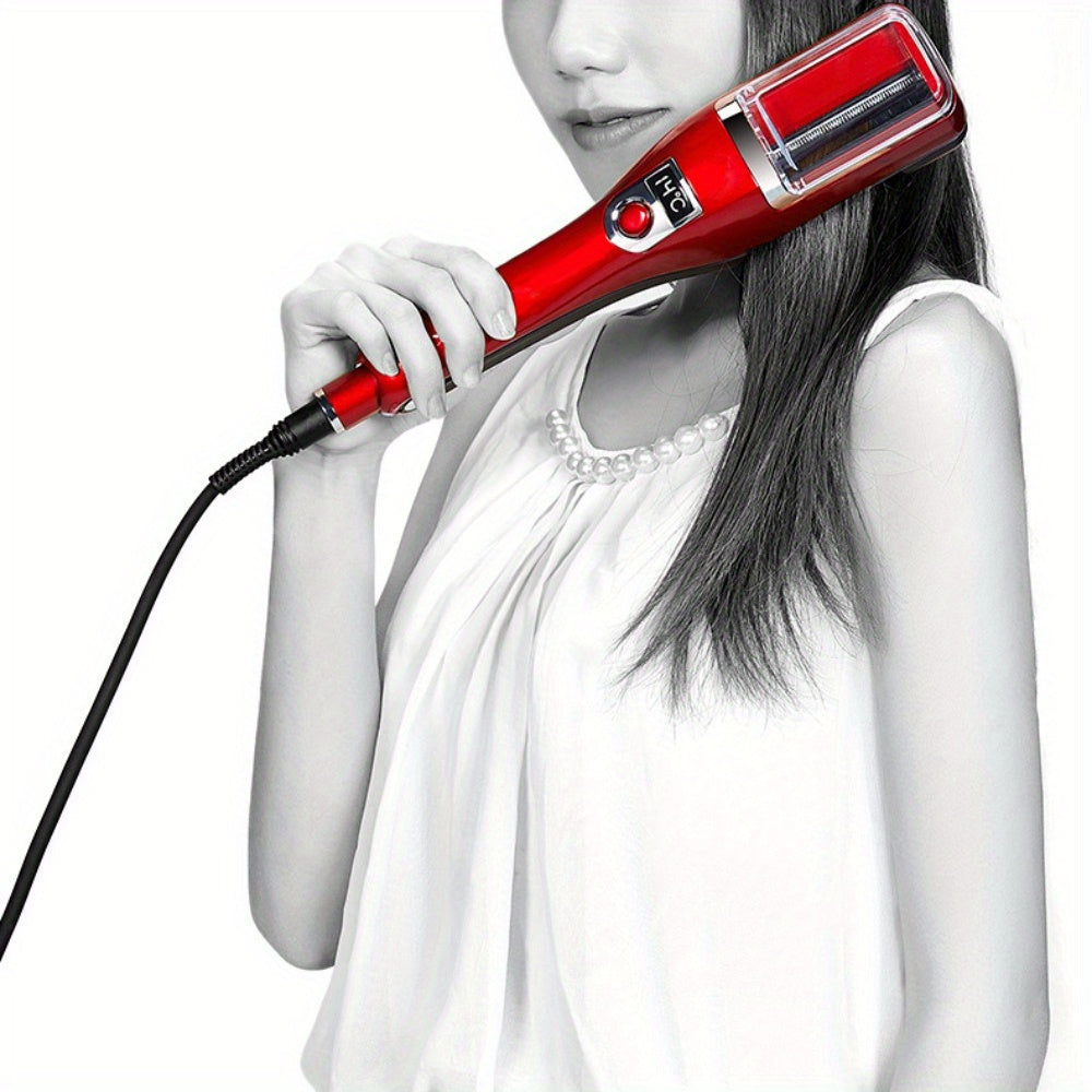 2-in-1 Soch kesish mashinasi va klipper bilan to'g'ri chiziqli sochlarni parvarish qilish