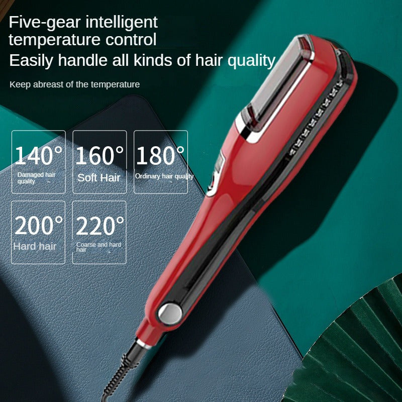 2-in-1 Soch kesish mashinasi va klipper bilan to'g'ri chiziqli sochlarni parvarish qilish