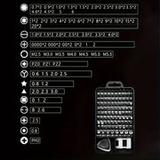 Набор отверток из 115 предметов для ремонта телефонов, часов, электроники