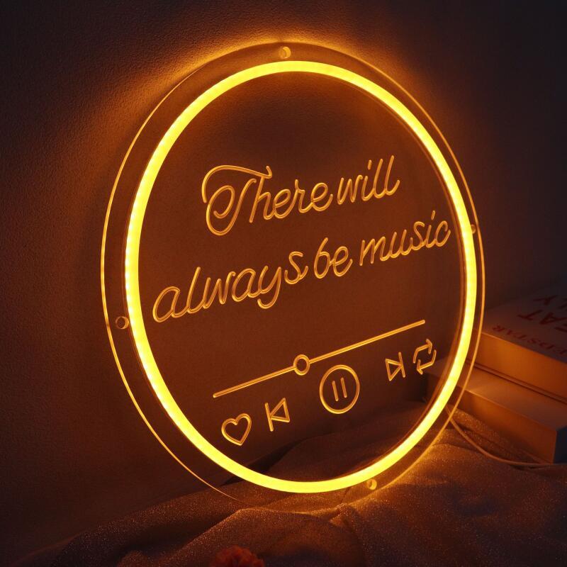 Personalized Neon Light Sign with Name, USB 3D Carved Neon Art for Room Decor