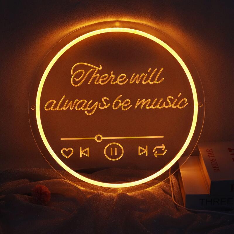 Personalized Neon Light Sign with Name, USB 3D Carved Neon Art for Room Decor