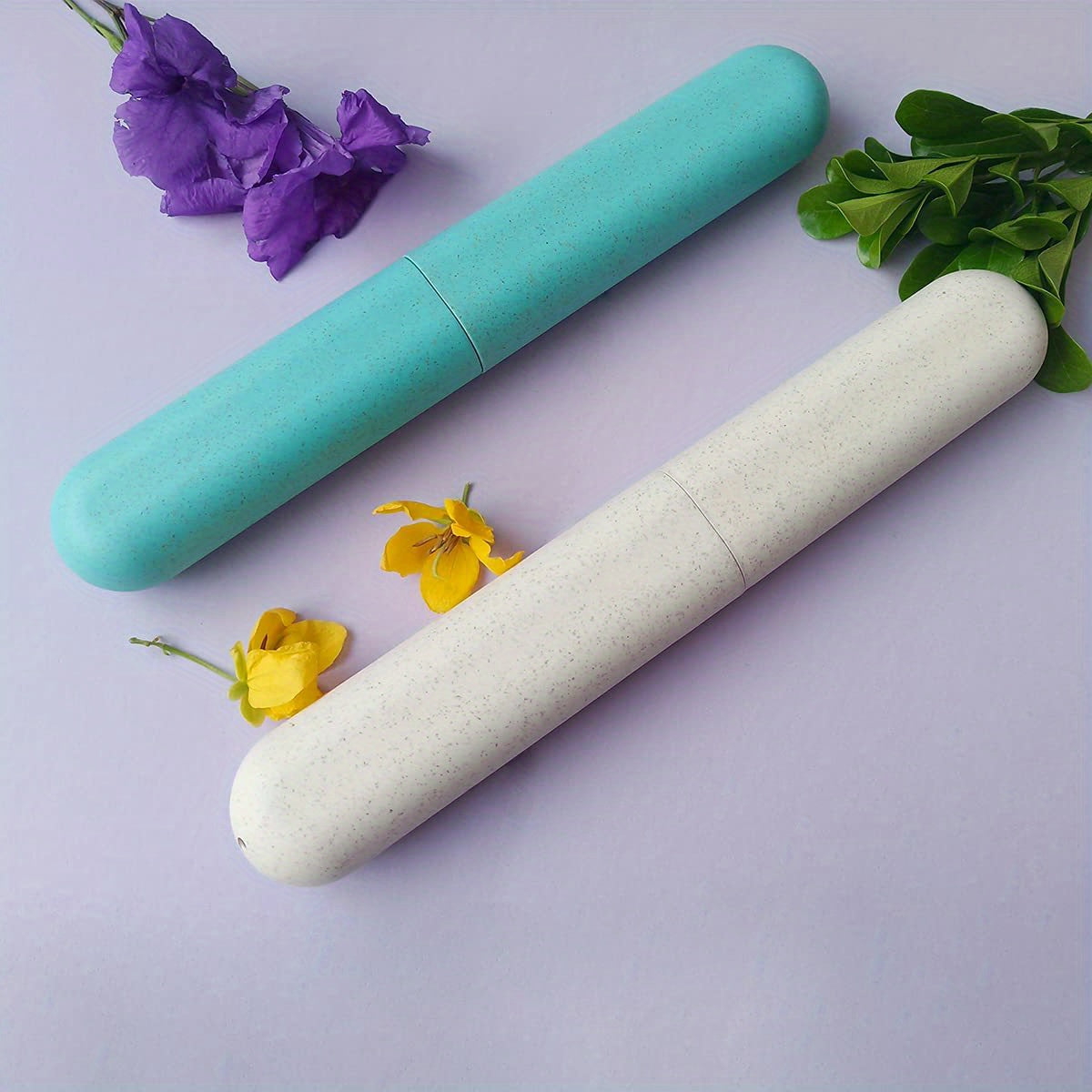 Travel Toothbrush Cases 4 Pack Durable Plastic Hygiene Travel Containers