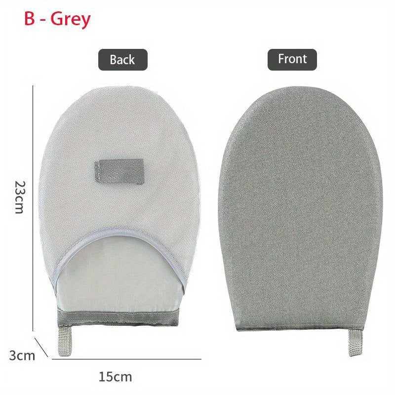 Kichkina portativ qo‘l bilan ishlatiladigan kiyimni yuviladigan qopqog‘i bilan, kulrang, issiqlikka chidamli