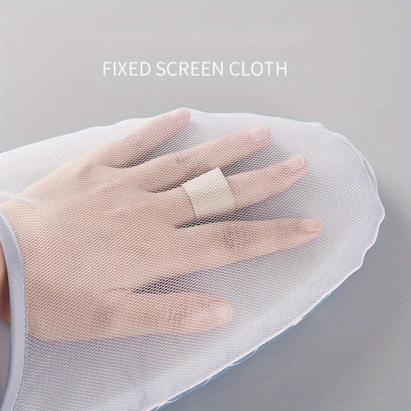 Kichkina portativ qo‘l bilan ishlatiladigan kiyimni yuviladigan qopqog‘i bilan, kulrang, issiqlikka chidamli