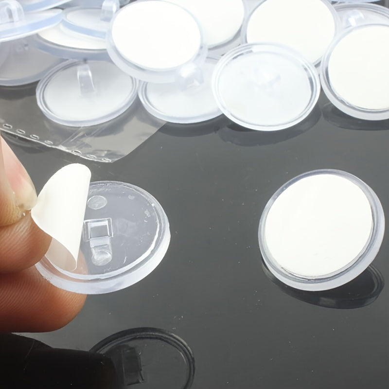 20 ta plastik foydali tutqichlar to'plami, oson shiftga o'rnatish uchun kuchli yopishtiruvchi bilan, uy bezaklari va saqlash uchun ideal.