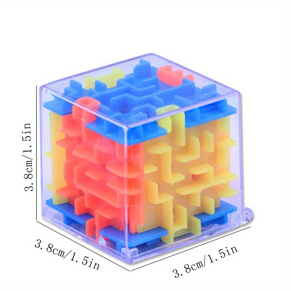 4-Piece 3D Maze Puzzle Toy for Kids Educational Creative Classroom Rewards