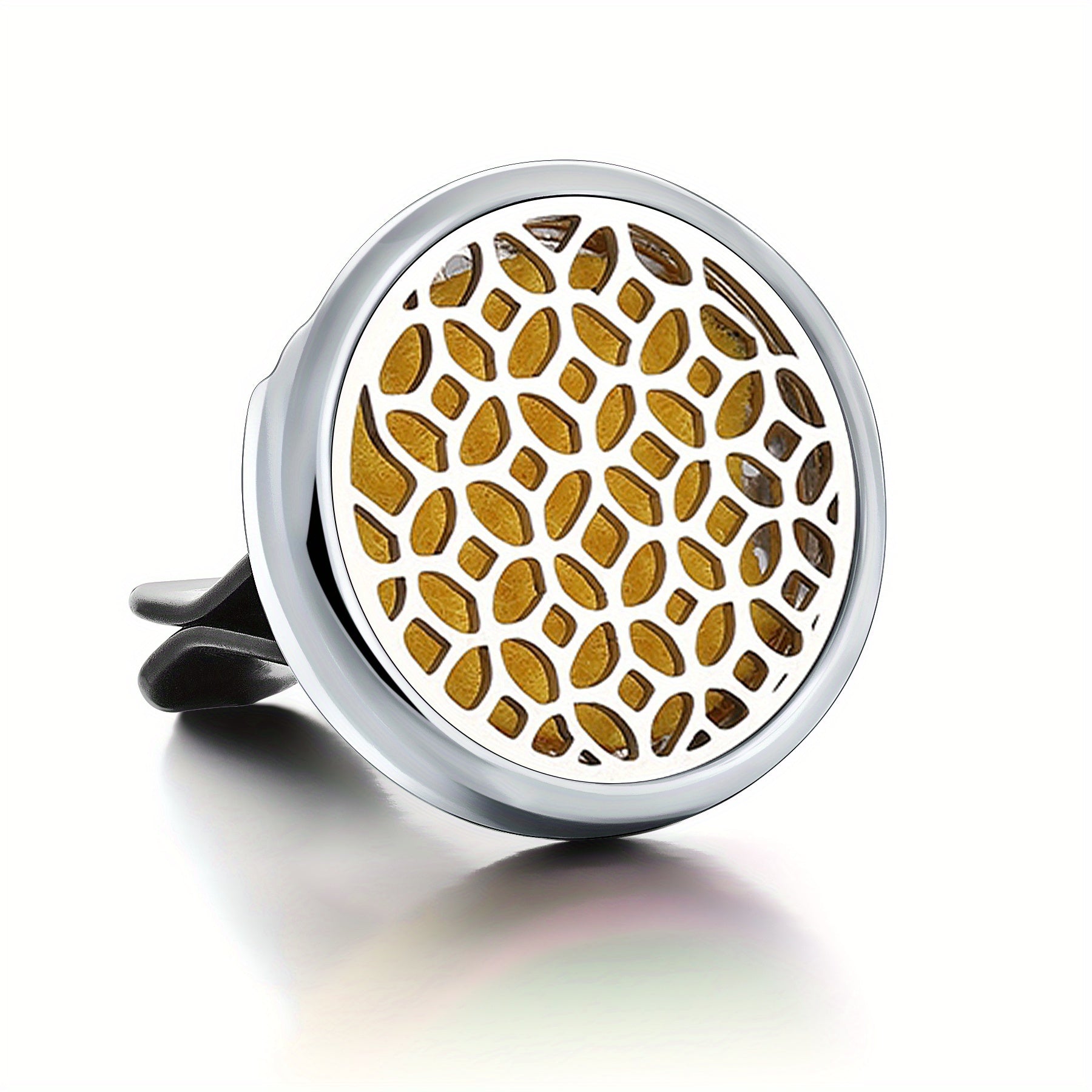 Car Interior Accessories Refillable Car Air Freshener Diffuser Clip with 10 Pads