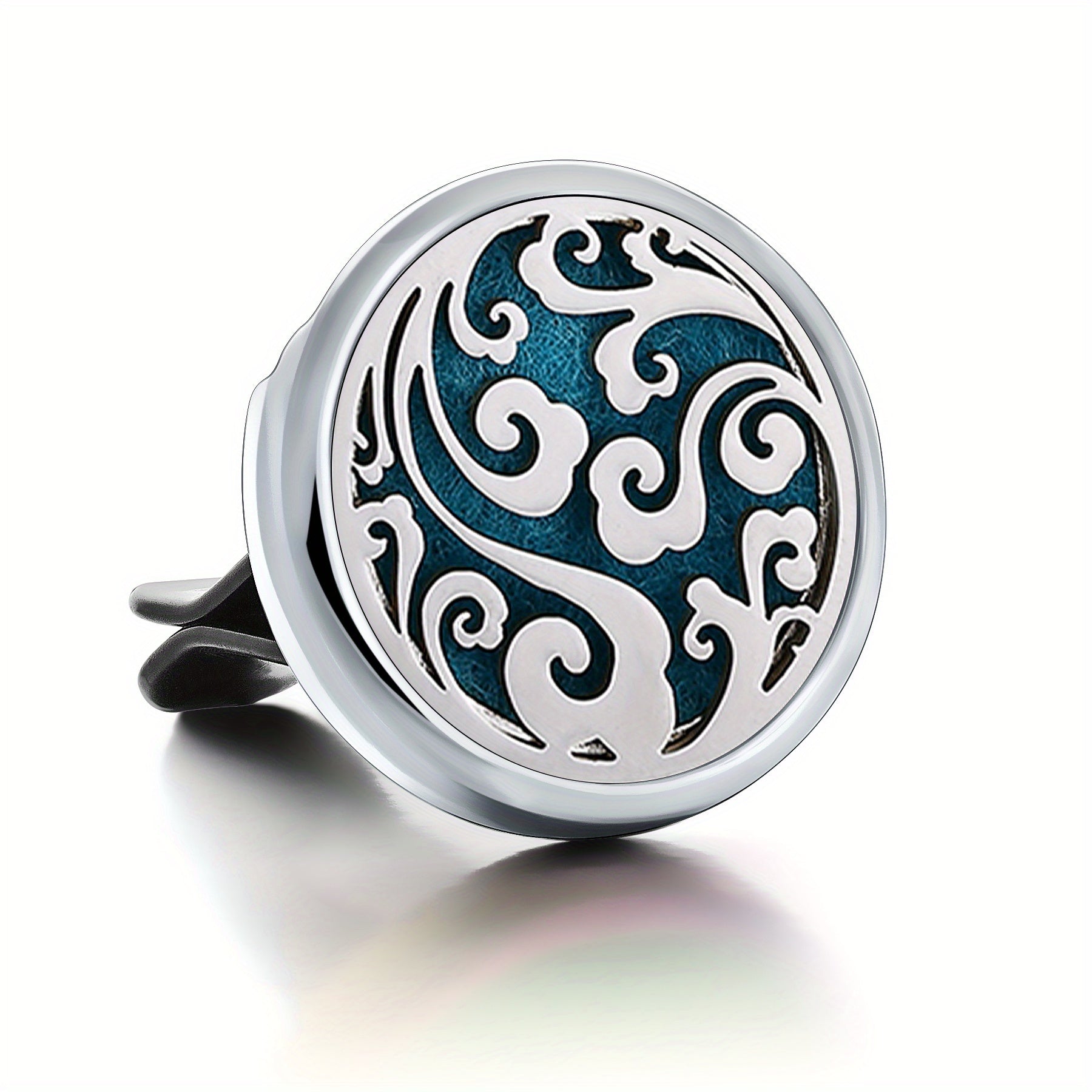 Car Interior Accessories Refillable Car Air Freshener Diffuser Clip with 10 Pads