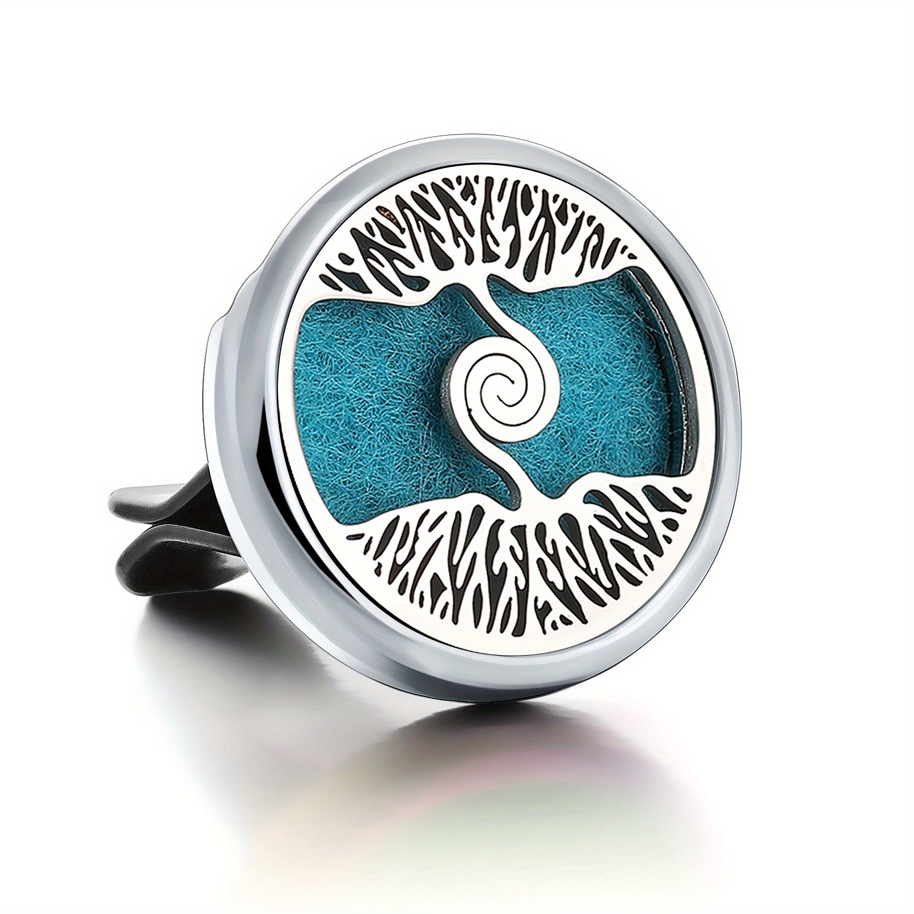 Car Interior Accessories Refillable Car Air Freshener Diffuser Clip with 10 Pads