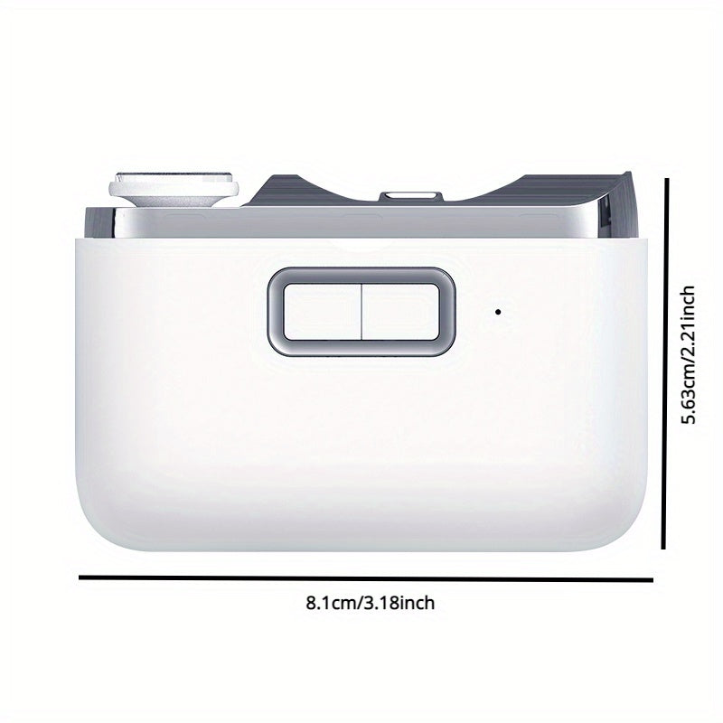 Electric Nail Clipper for Adults 2-in-1 with Light and Trimmer