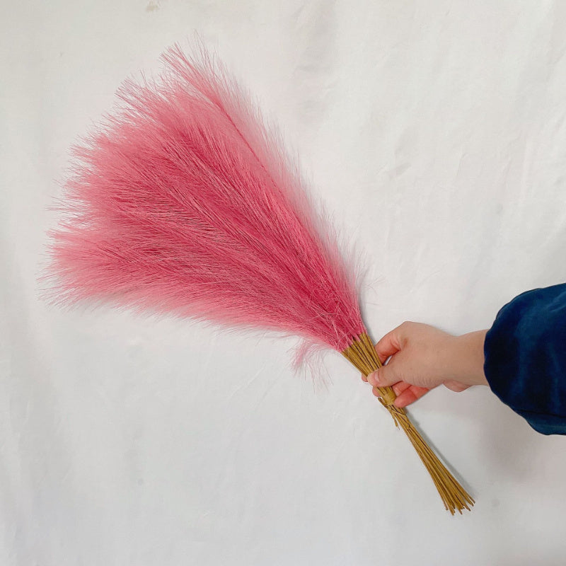 Набор из 10 искусственных трав пампас - не осыпаются, отлично подходят для домашнего декора, идеально для Дня благодарения.