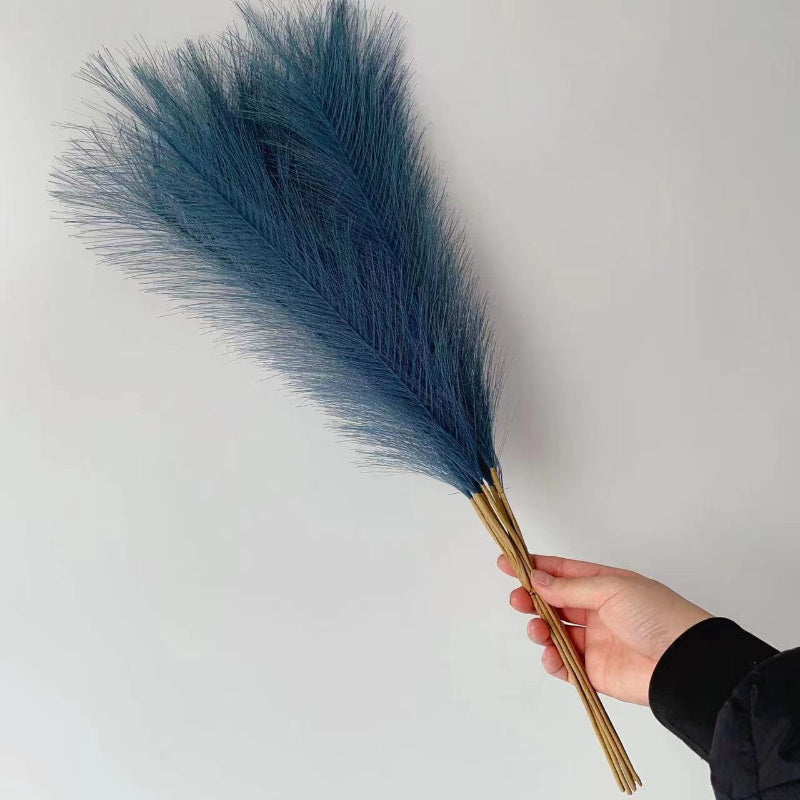 Набор из 10 искусственных трав пампас - не осыпаются, отлично подходят для домашнего декора, идеально для Дня благодарения.