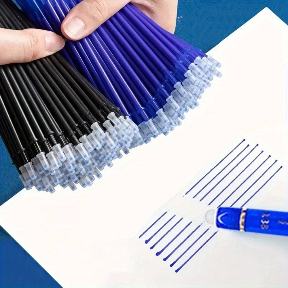 56-Piece Kawaii Panda Erasable Gel Pen Set Refillable Washable Stationery for School Office
