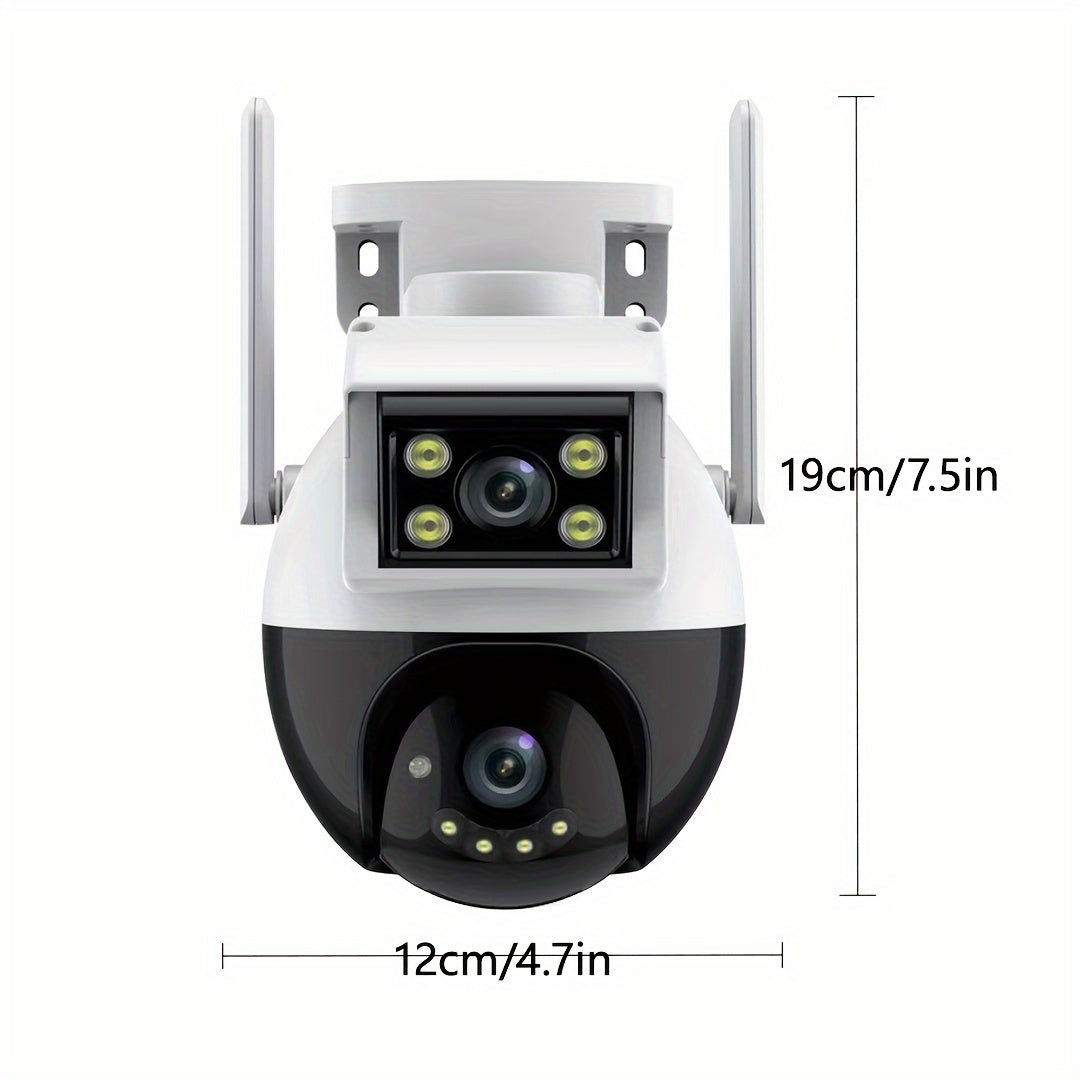 Wireless Outdoor Security Camera with Night Vision, Motion Detection, Two-Way Audio