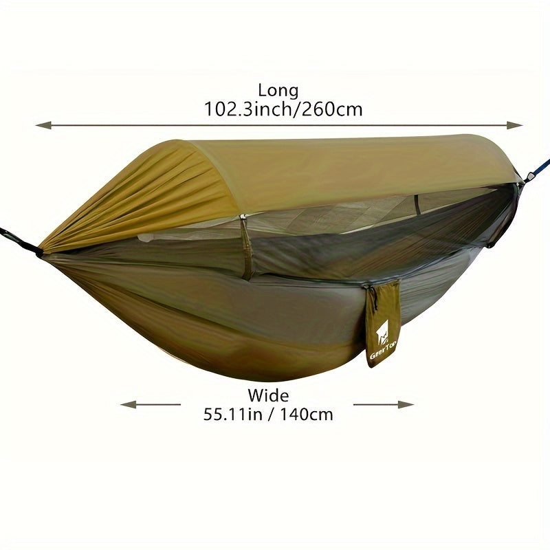 Double Outdoor Hammock with Mosquito Net for Camping and Travel