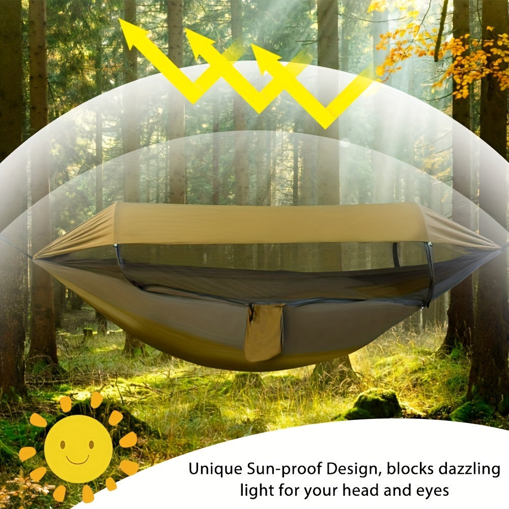 Double Outdoor Hammock with Mosquito Net for Camping and Travel