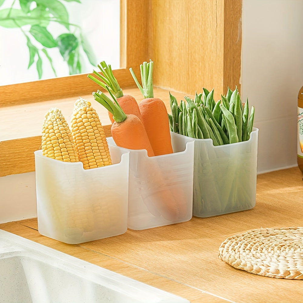 5-in-1 Refrigerator Storage Organizer Bins for Kitchen and Pantry