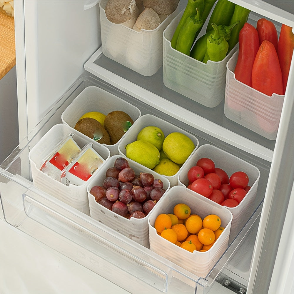 5-in-1 Refrigerator Storage Organizer Bins for Kitchen and Pantry