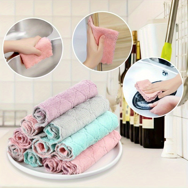 10 paños de cocina y baño duraderos y absorbentes para limpiar