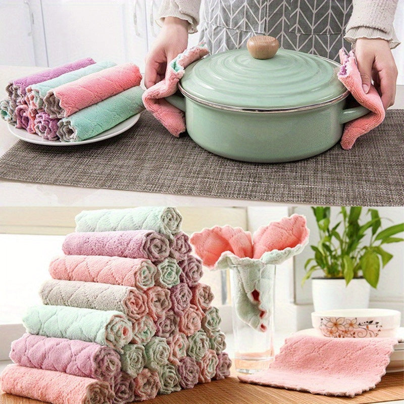 10 paños de cocina y baño duraderos y absorbentes para limpiar