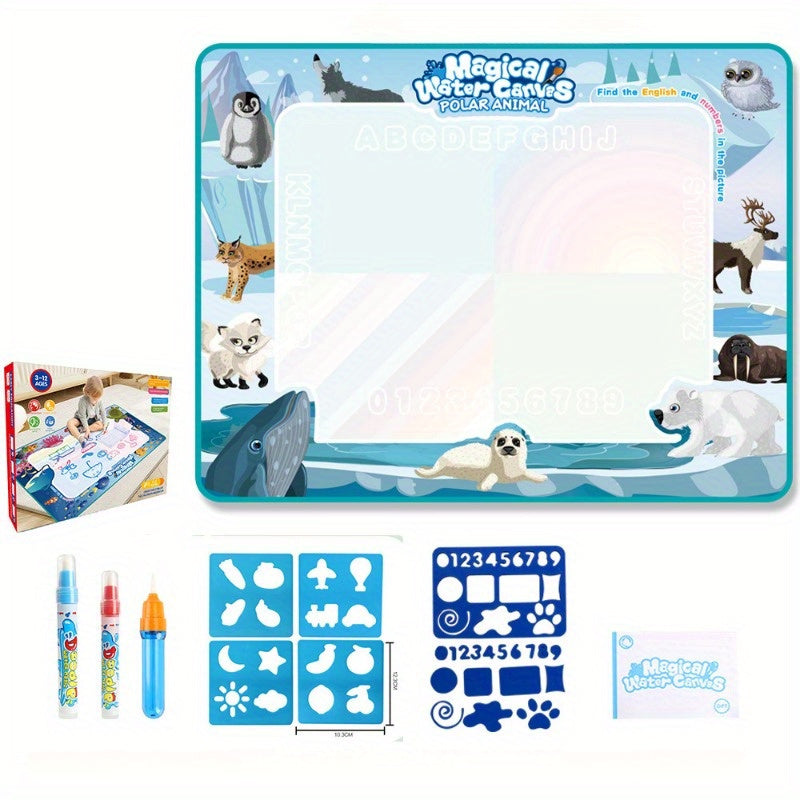 Children's Water Painting Toy Doodle Platform Writing Board Educational Art Set