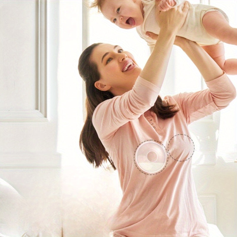 Silicone Breast Milk Collection Shells for Nursing Mothers 2-Pack Leak-Proof Reusable