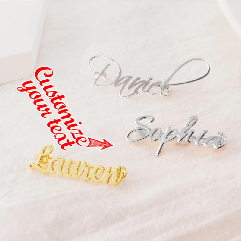 Индивидуальный брошка-значок из нержавеющей стали для женщин и мужчин, подарок на День матери, День святого Валентина, подругам, День отца