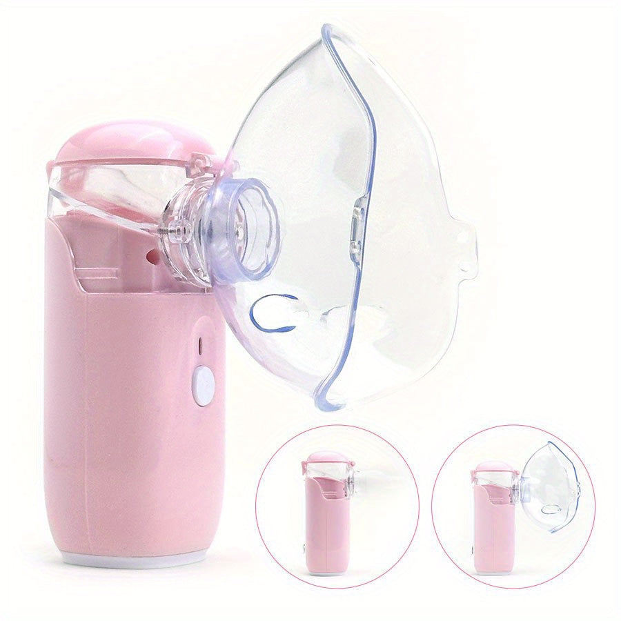 Portable USB Rechargeable Facial Humidifier and Steamer for Home and Office
