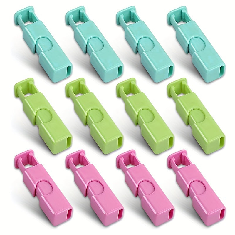 Set of 10 Plastic Bag Sealing Clips for Food Preservation Kitchen Tools