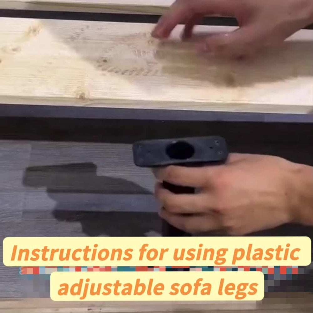 Регулируемый набор опорных ножек для кровати, 6 шт. для стабильности каркаса кровати