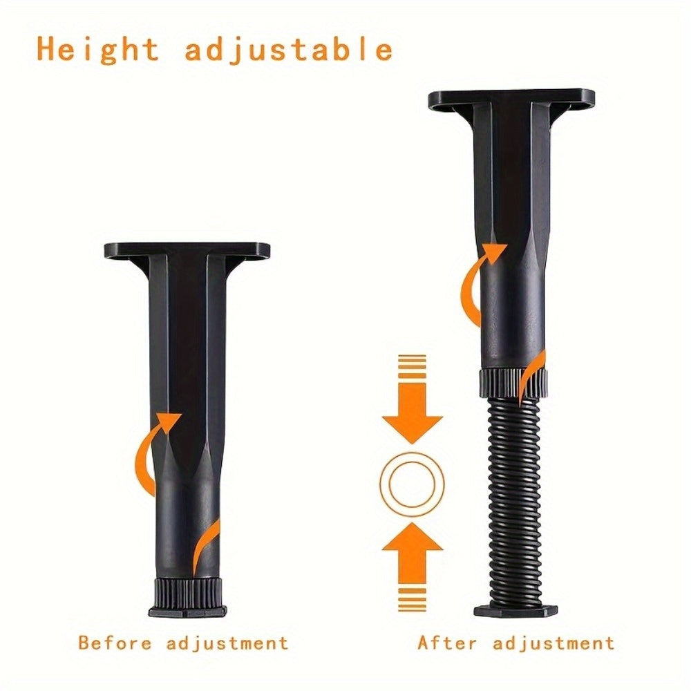 Регулируемый набор опорных ножек для кровати, 6 шт. для стабильности каркаса кровати