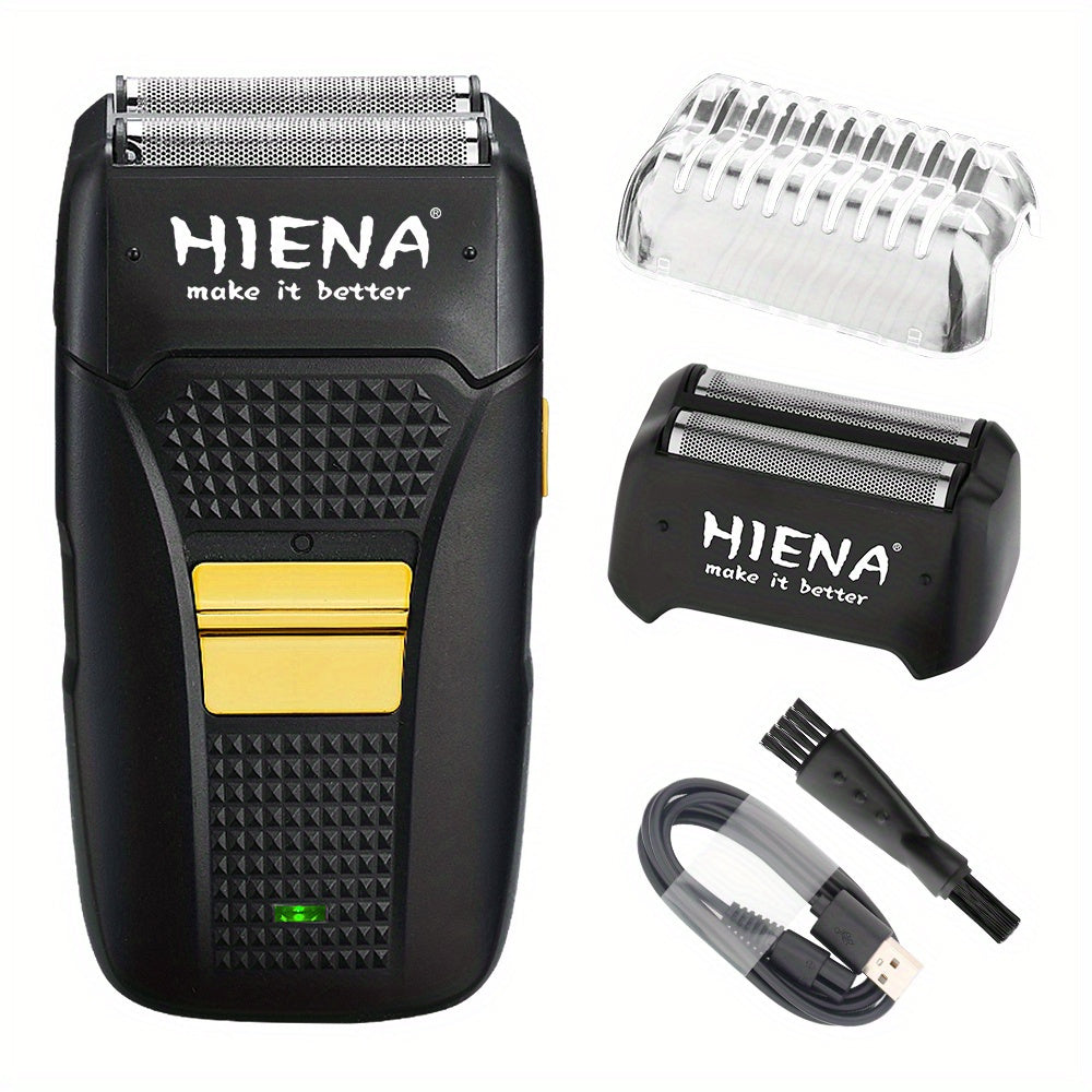 Набор для стрижки волос из 3 предметов для мужчин, триммер для барбершопа, LED-дисплей, подарок для ухода