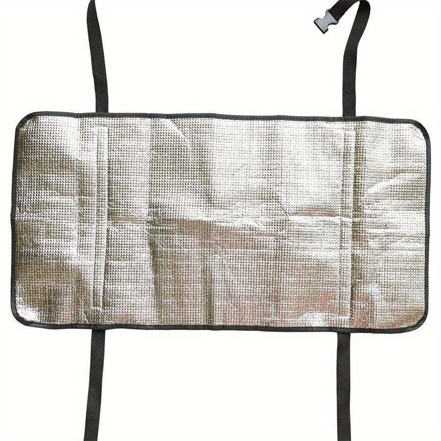 Sturdy 2-Layer Aluminum Air Conditioner Cover UV Scratch Resistant Easy to Install