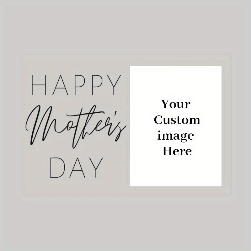 Personalized Mother's Day Photo Card for Mom from Sons and Daughters