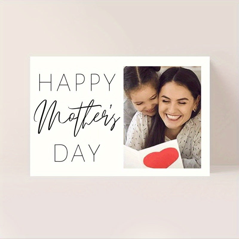 Personalized Mother's Day Photo Card for Mom from Sons and Daughters
